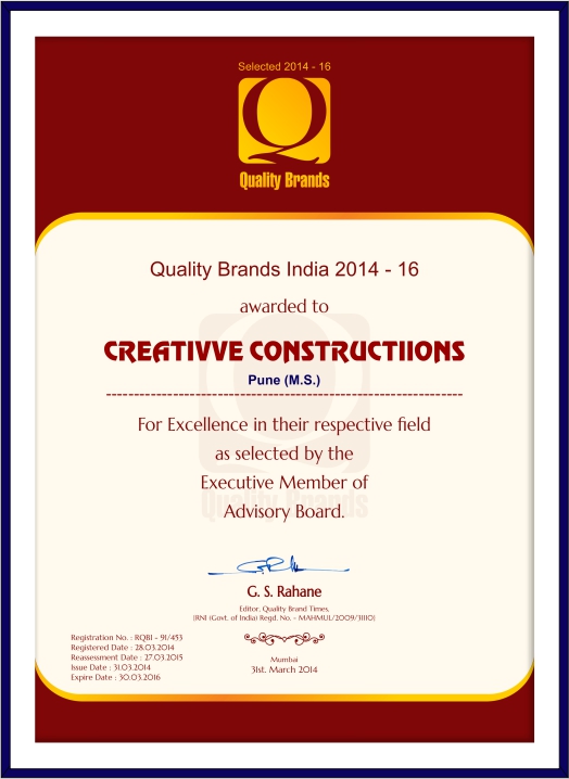 Quality Brands India Award