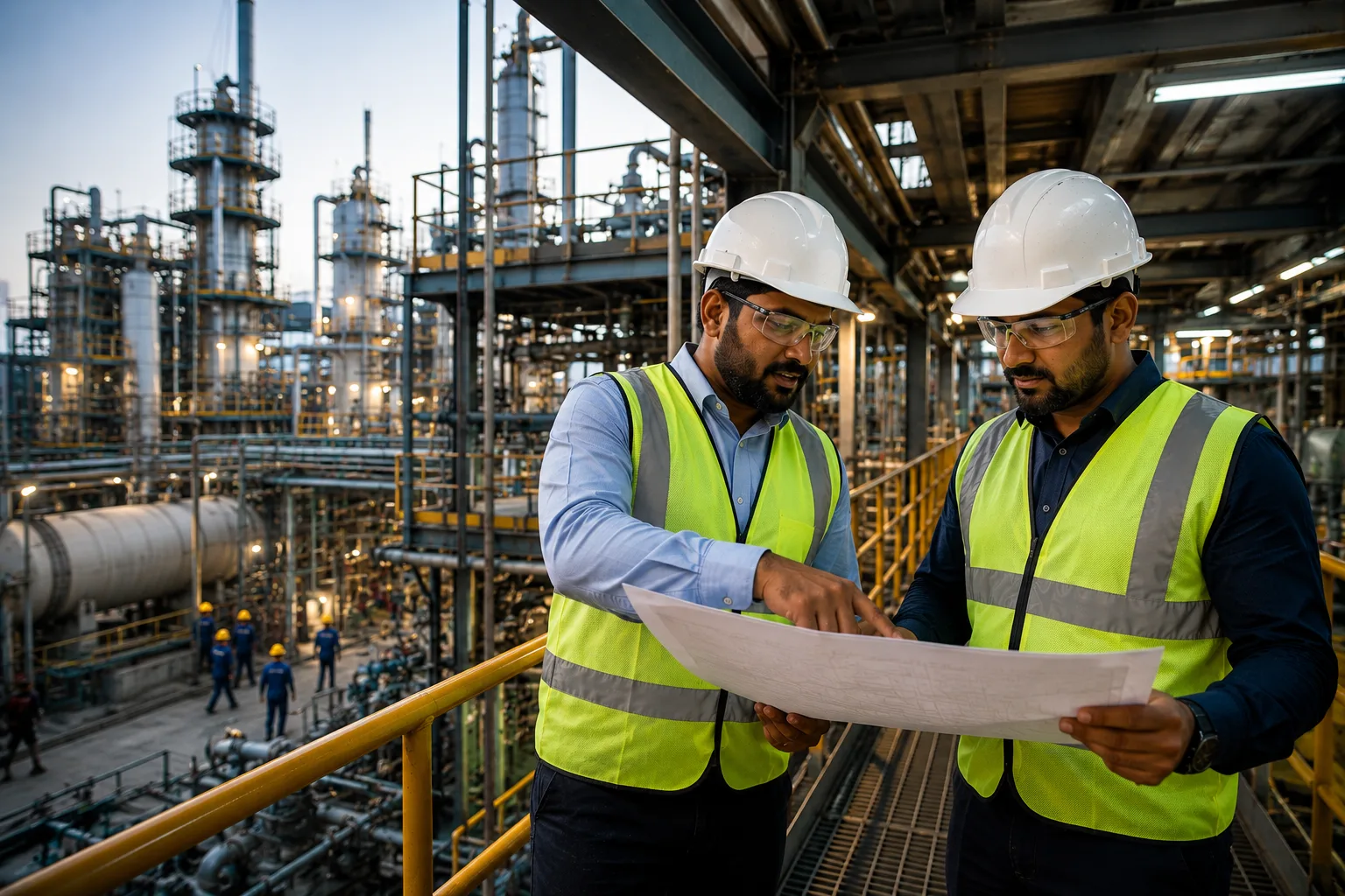 Industrial Projects Under Live Operating Conditions