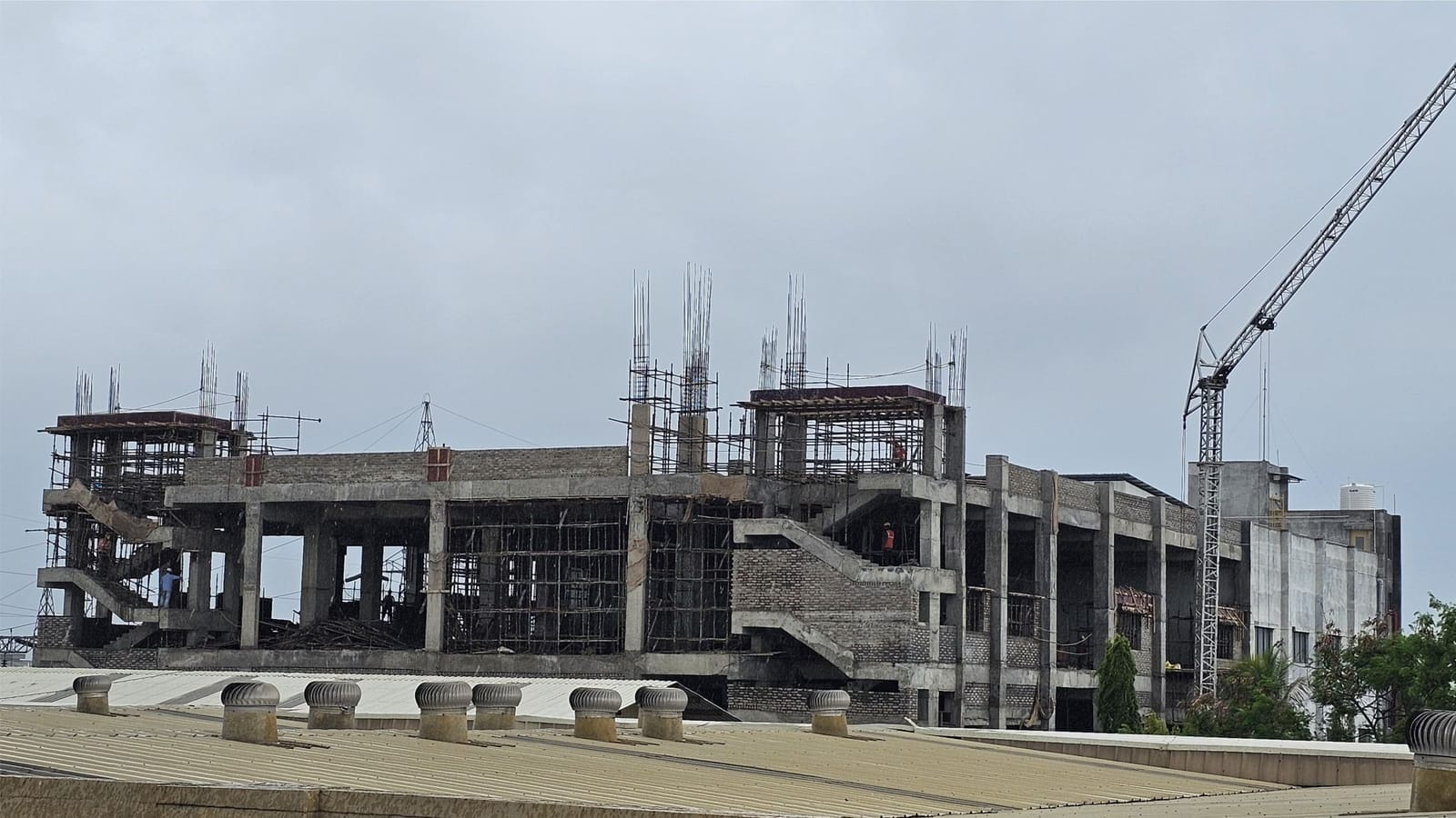 RCC frame and slab works at Mutual Automotive